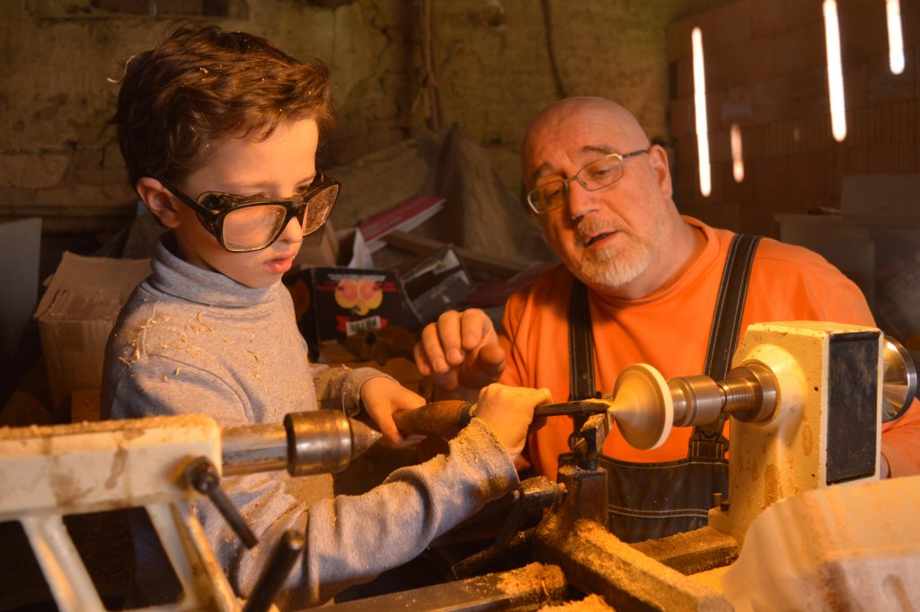 Initiation au tournage sur bois - enfant